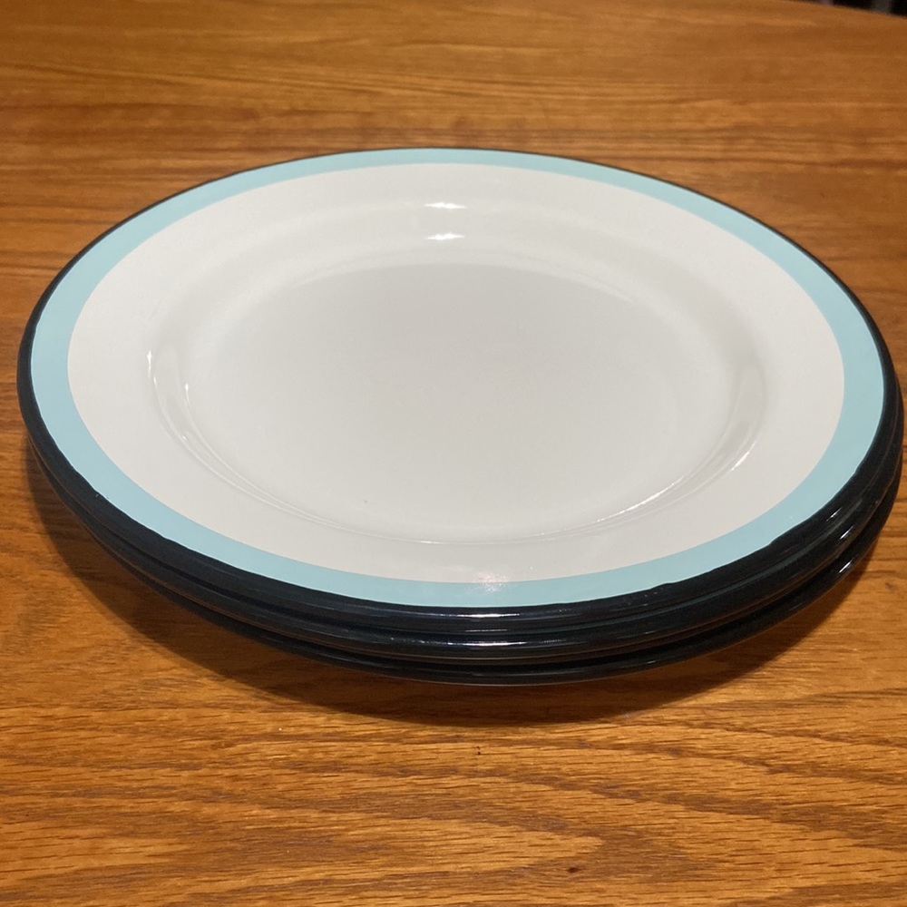Hearth & Hand Porcelain Enamel 10” Dinner Plates Set of 4